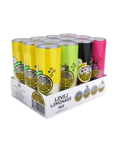 Level Lemonade Mixed 300ml x 12