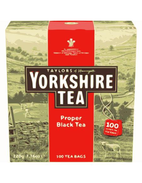 Talyors Of Harr Yorkshire-klassische Teebeutel 100 Pack x 1