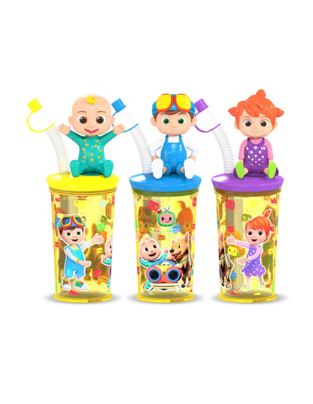 Drink & Go Cocomelon Taza con caramelos de jalea 10g x 12