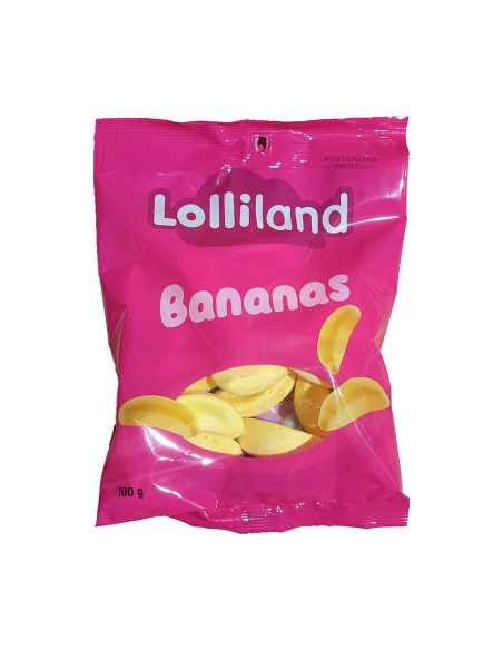 Lolliland Bananas 100 g x 20