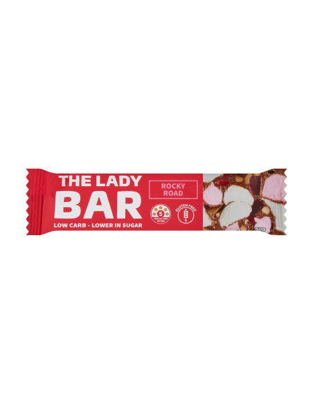 The Lady Bar ロッキーロード50g×10
