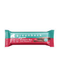 Greenback Bar al cioccolato Raspberry 50g x 12