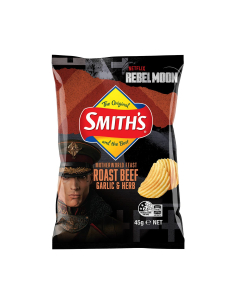 Smiths マザーワールドのごちそうローストビーフニンニクとハーブ45g x 18