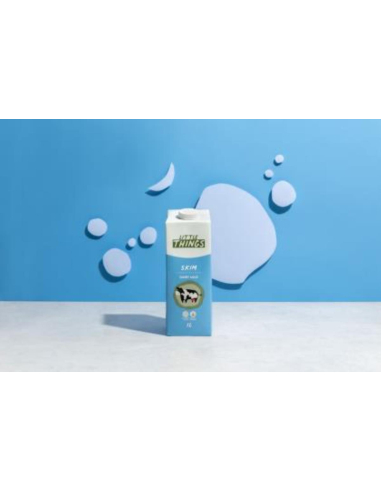 Little Things Milk Uht Skim 1 Lt x 1