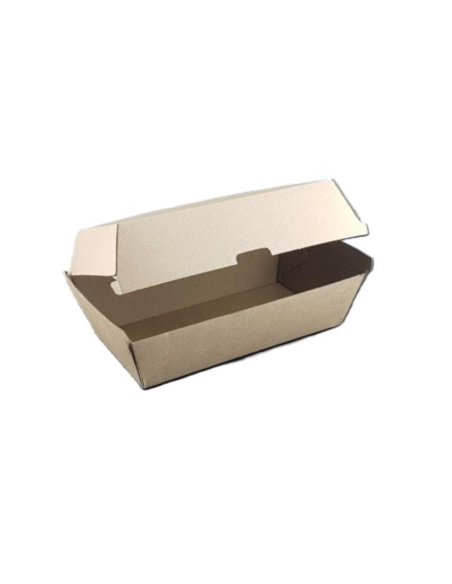Majestic Container Snack Box Regular Kraft 174 von 89 von 83mm 100 Pack X 2