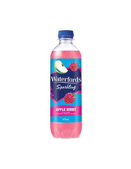 Waterfords Berry de pomme pétillante 475ml x 20