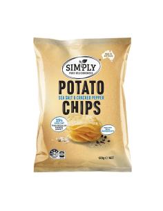 Simply Sea Salt & Cracked Pepper 120g x 1