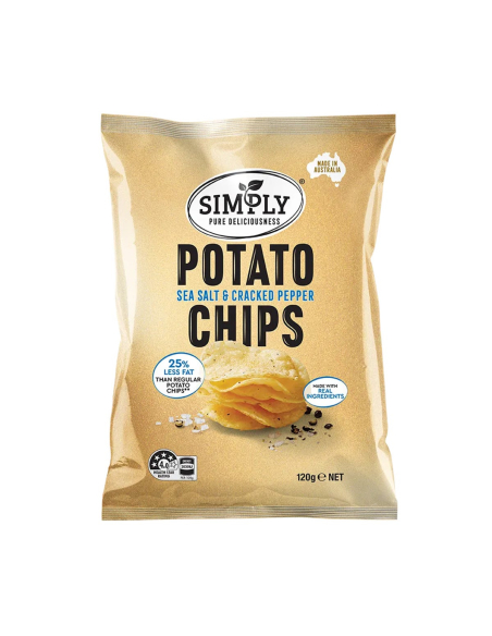 Simply Meersalz & rissiges Pfeffer 120g x 1