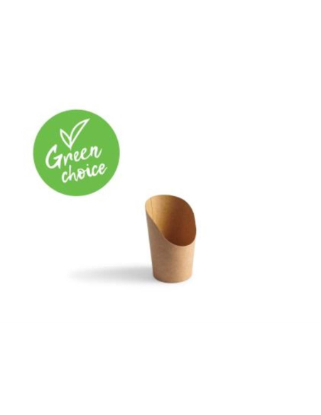 Caterers Choice Cups Chip 355ML 12 uncji Kraft 60 o 63 przez 120 mm 50 opakowania X 1