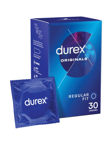 Durex Prezerwatywy regularne 30 opakowania X 1