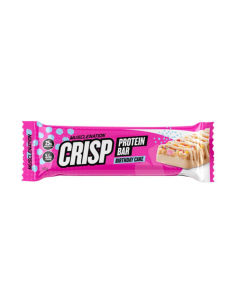 Muscle Nation Gâteau d'anniversaire de barre de protéines croustillant 50g x 12