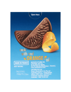 Terry's Schokoladen-orangefarbener Ball 157g x 6 2