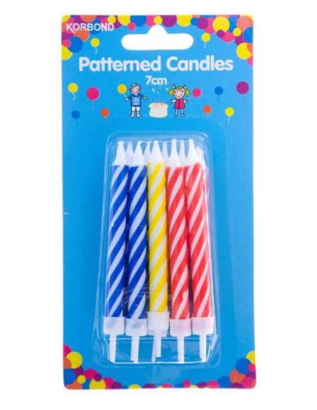 Korbond Candele fantasia 1 Pack x 6