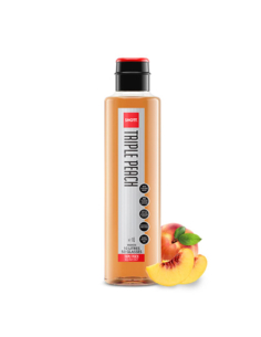 Shott Beverages 糖浆三重桃1ltr x 1