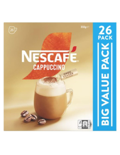 Nescafe Café-Menü Cappuccino 26 Pack X 3