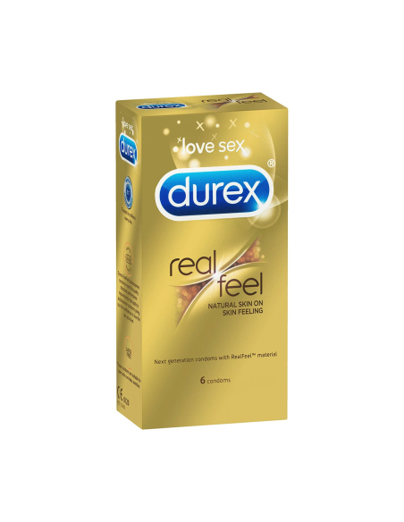 Durex Echte feel Condooms 6 Pack X 1
