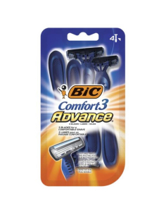 Bic Comfort 3 Razors avancé Shavers 4 Pack x 6