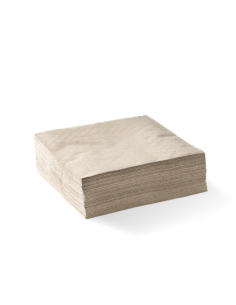 Biopak Servilletas Cóctel Natural 250 Pack x 1