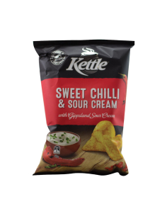 Kettle Crema agria y dulce chile 90g x 12