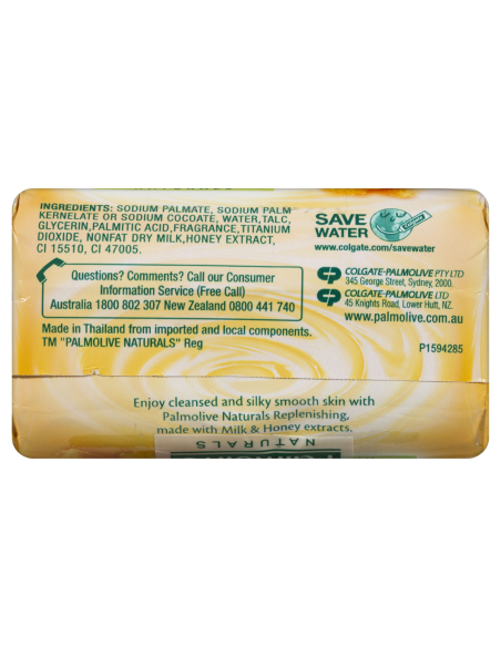Palmolive Leche de jabón de naturales y miel 4 Paquete x 1