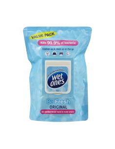 Wet Onebe Wipes Friends 80 Pack x 1