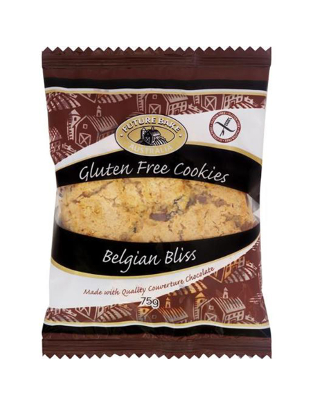 Future Bake Belgian Bliss Gluten Free Cookie 75g x 14