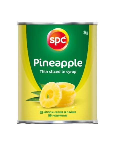 Spc Piña enriquecida de piña en jarabe ligero 3kg x 1