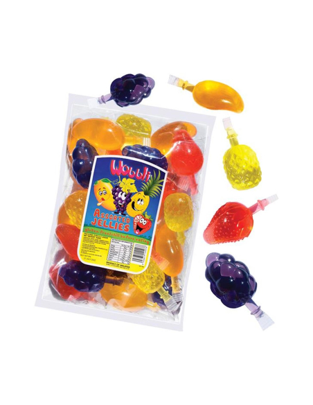 Wobbli surtió la fruta de las jaleas 40g x 144