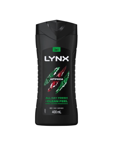 Lynx Body Wash Africa 400ml x 1