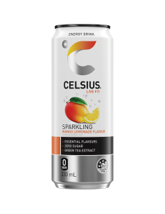 Celsius Mangue limonade 330ml x 24