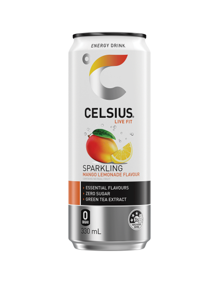 Celsius マンゴーレモネード330ml×24