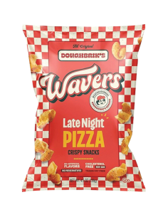 Doughbrik's Wavers Pizza Crispy Snacks 126g x 12
