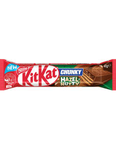 キットカット Chunky ヘーゼルナッツ41g×24