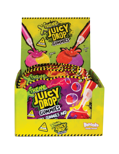 Mnóstwo Juicy Drop Gummies Xtreme 57g X 12