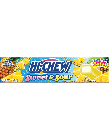 Hi Chew Sour Pineapple 57g x 12