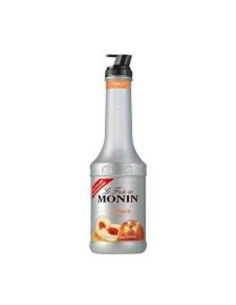 Monin Syrup Peach Puree Fruit 1ltr x 1