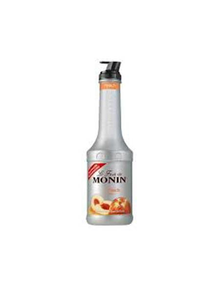 Monin Syrup Peach Puree Fruit 1ltr x 1