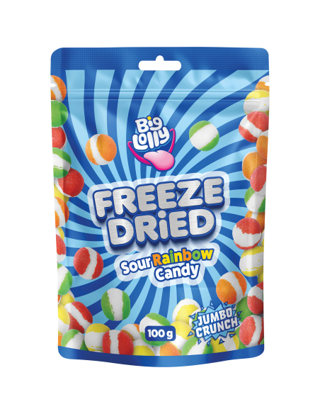 Freeze Dried Sour Rainbow 100g x 10