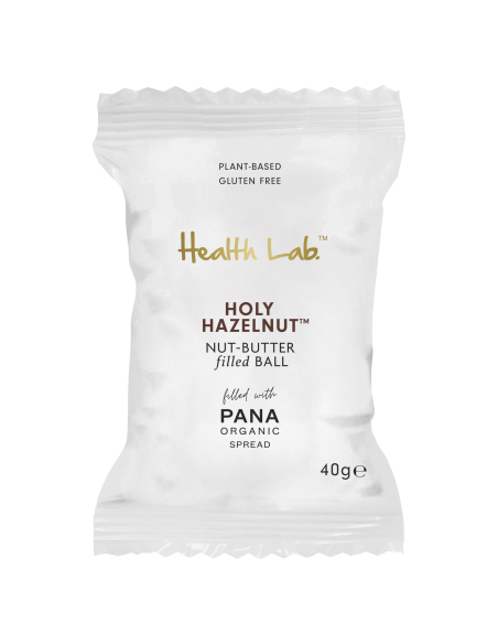Health Lab ホーリーヘーゼルナッツナッツバター充填ボール40g x 12