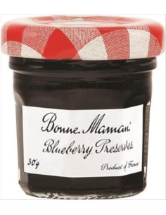 Bonne Maman Jam Wild Blueberry Preserve 30G x 15