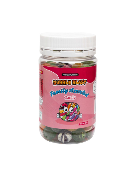 Bubble Blast Rodzina Rodzina Candy 250g x 12