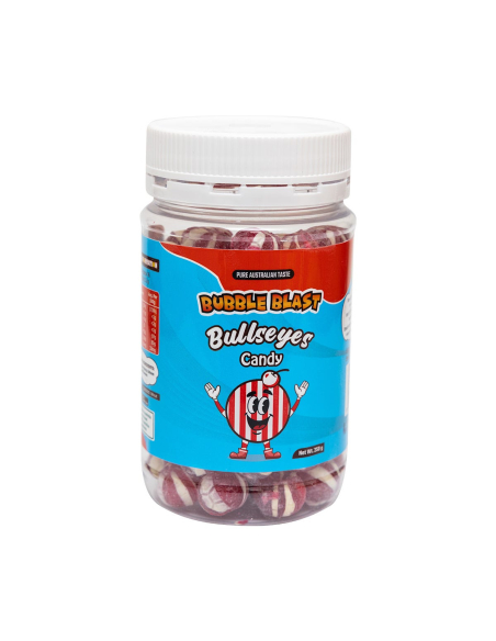 Burbuja Bull Bullseyes Candy 250g x 12
