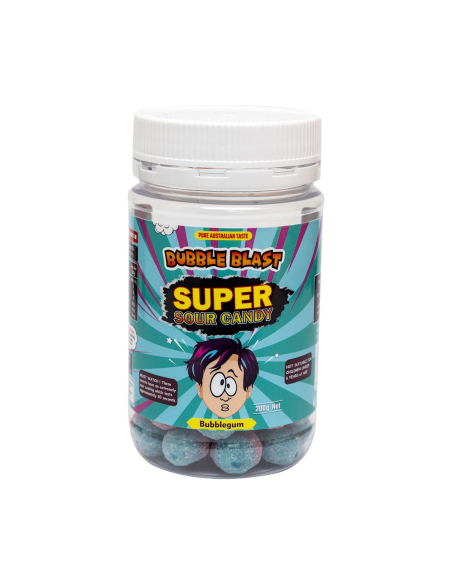 泡泡爆炸超级酸泡泡糖糖果200g x 12