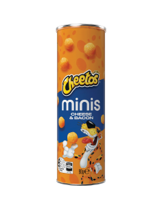Cheetos Minis Cheese & Bacon Balls Can 90g x 1