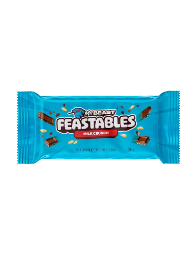 Feastables Chocolate Milk Crnuch 35g x 24