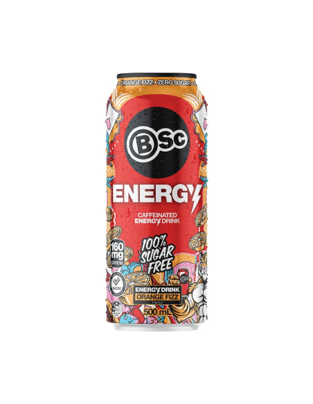 bsc Energy オレンジ色のFizz 500ml x 12
