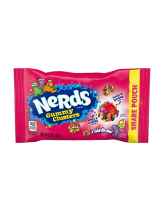 Nerds Clusters gommeux Rainbow 85g x 12