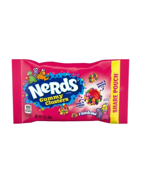 Nerds Gummy Clusters Rainbow 85g x 12