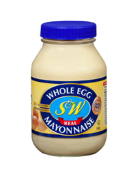 S&w Mayonnaise (œufs sans cage) 880g x 1