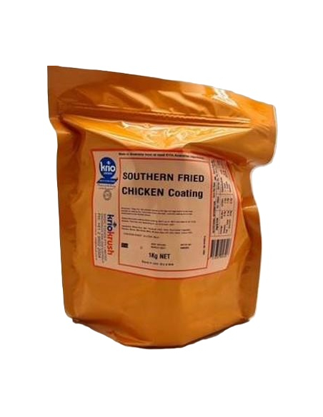 Krio Krush 涂层混合南方炸鸡msg免费1kg x 1